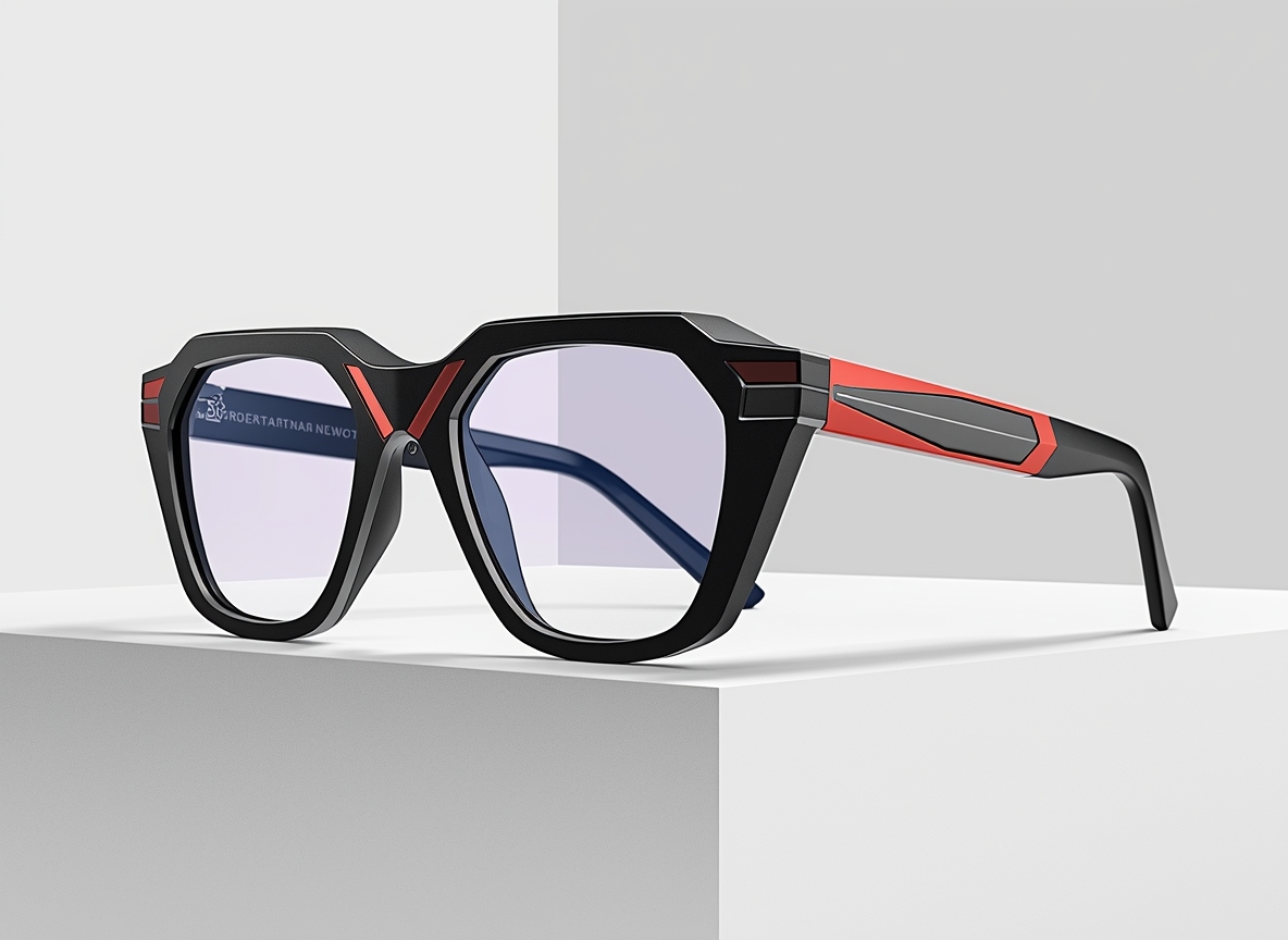 Modern geometric eyewear design