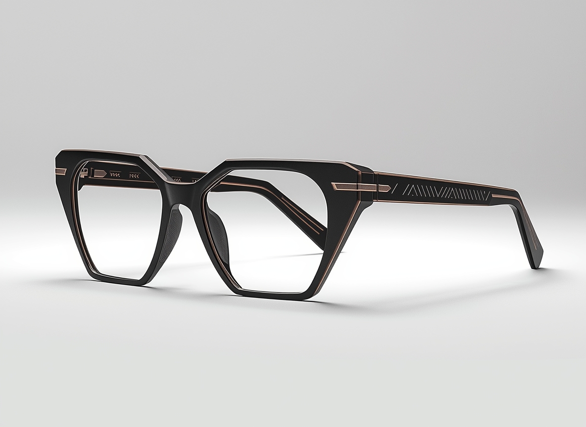 Modern geometric eyewear design